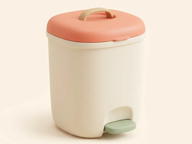 Diaper Pail — A sealed bin for the nursery