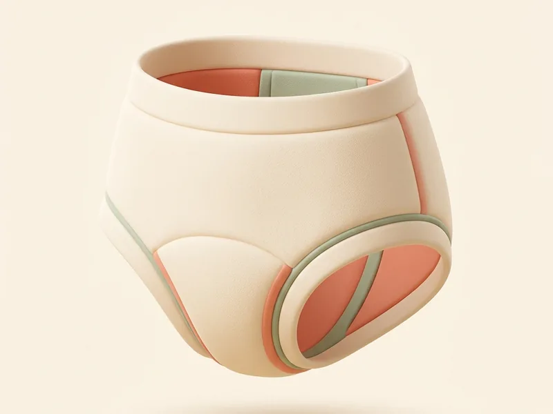 Disposable Postpartum Underwear — High-waisted, stretchy, disposable underwear