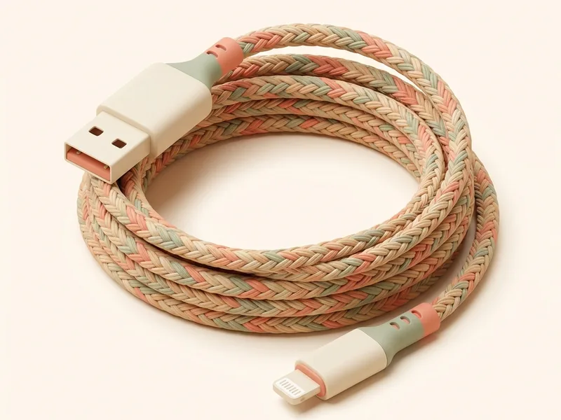 Extra-Long Phone Charging Cable — Ten-foot cable