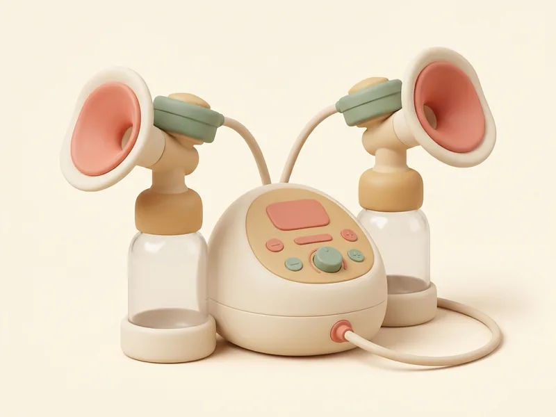 Double Electric Breast Pump — A hospital-grade double pump