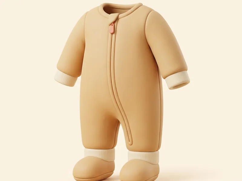 Zipper Sleepers (not snaps) — Footed sleepers that zip